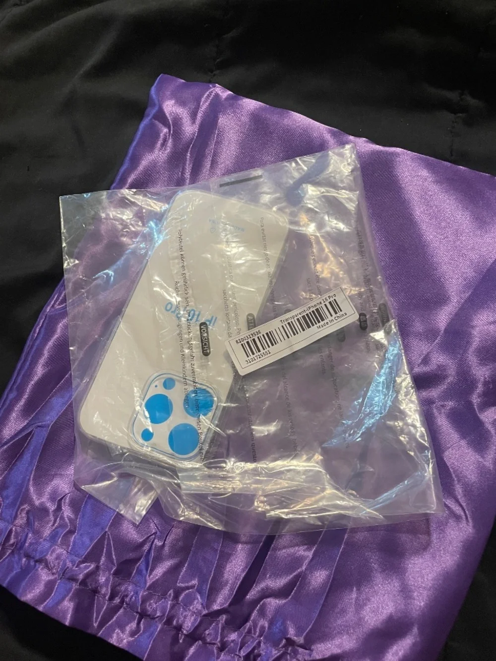 iPhone 16 Pro Clear Case New Sealed Transparent - As Pictured